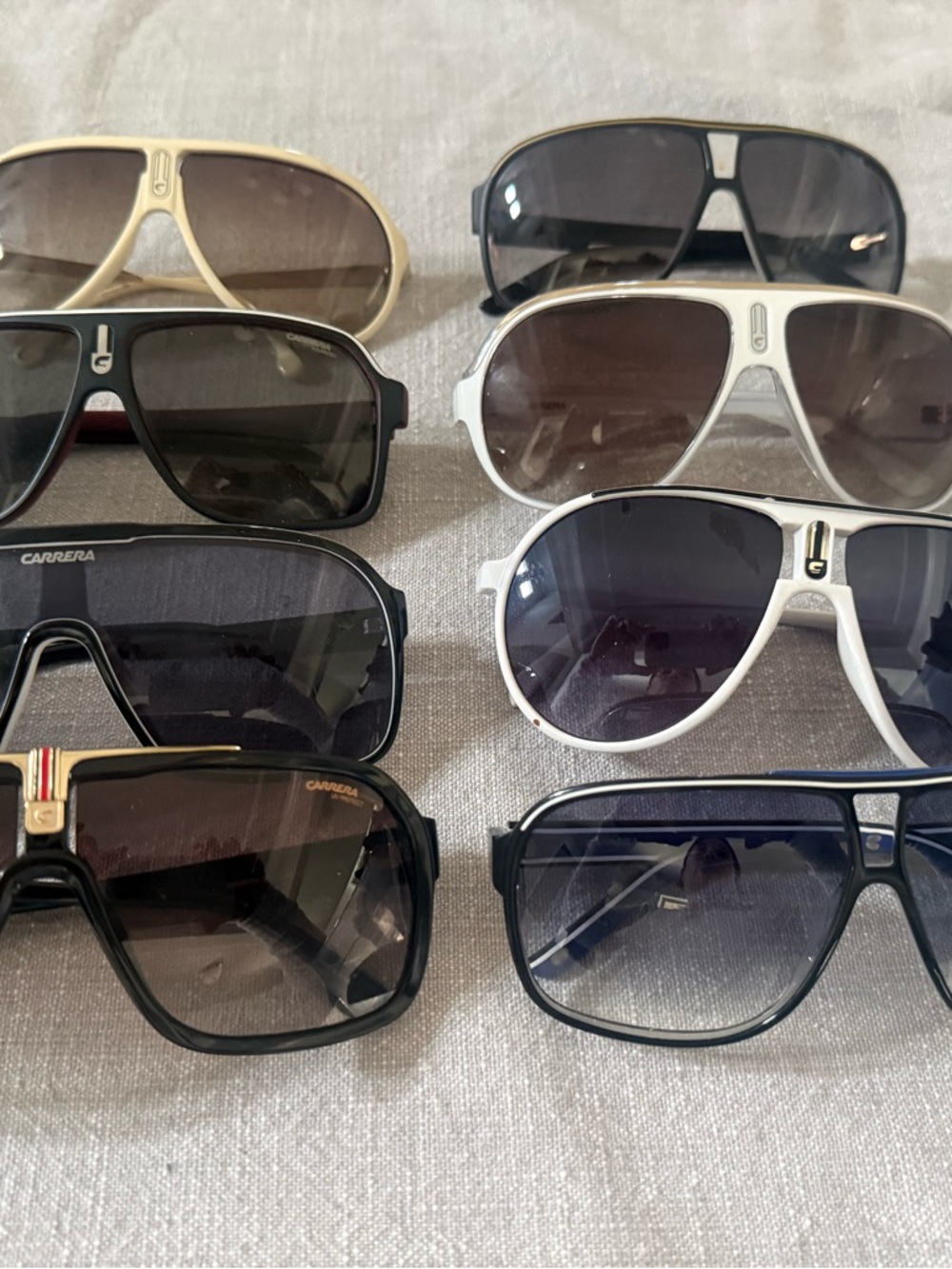 Carrera Men's Sunglasses Mix - Black, White, Cream, Navy